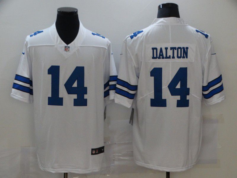 Men Dallas cowboys #14 Dalton White Nike Vapor Untouchable Limited 2020 NFL Nike Jerseys